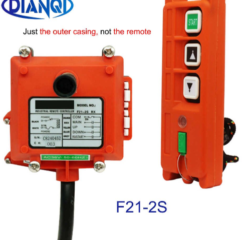 Bộ điều khiển cẩu trục F21-2S (220v) tay cẩu cầu trục bộ điều khiển cần trục Telecrane