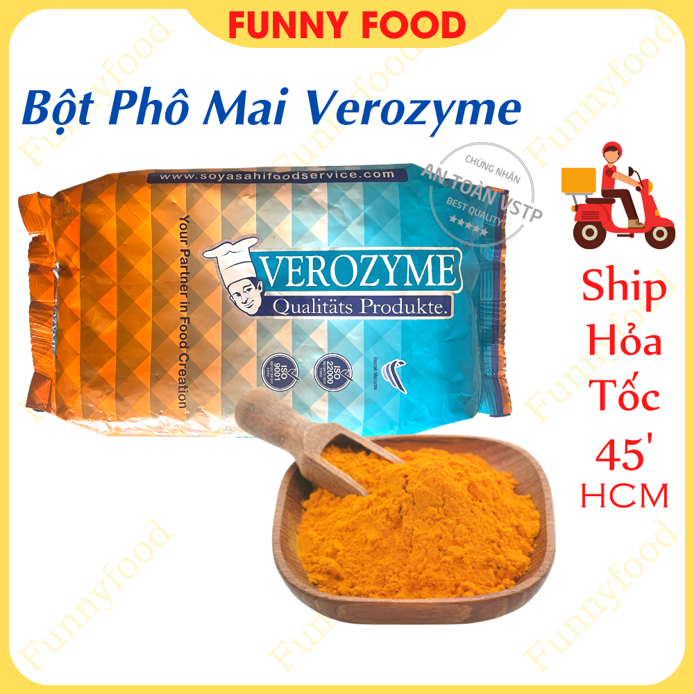 100g bột phô mai verozyme malaysia – phô mai bột lắc – – funnyfood