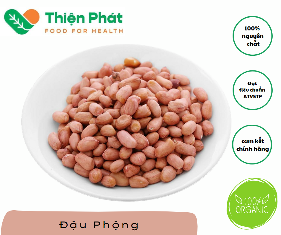 Đậu Phộng Lạc Quê Lạc Nhân Sống siêu ngon 1kg