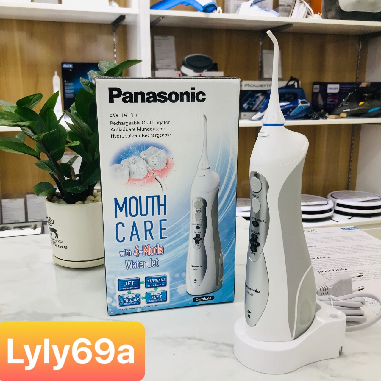 Máy tăm nước Panasonic EW1411 hàng chính hãng, nhập khẩu Đức,bảo hành 12 tháng