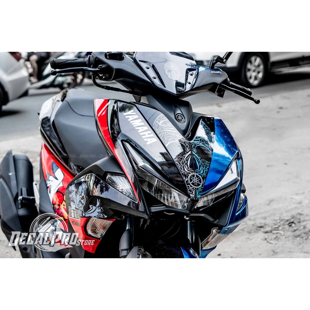 [Tem đẹp xịn] - Tem trùm NVX V1 Red The Maniac