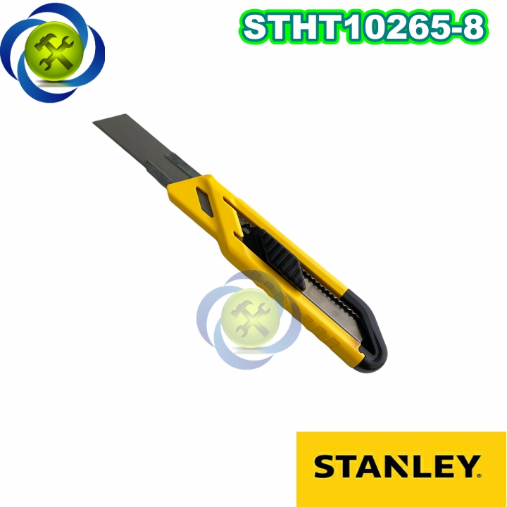 Dao rọc giấy stanley stht10265-8 cán vàng - stanley stht10265-8