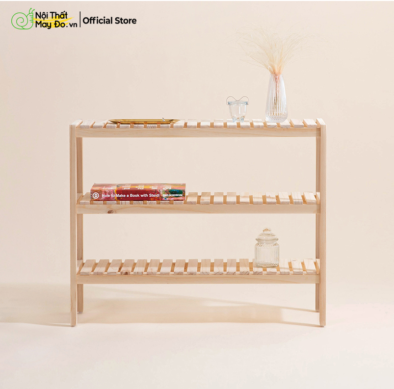 Kệ gỗ để giày dép lắp ráp đa năng 3 tầng nhiều màu - bench 3f thương hiệu nội thất may đo