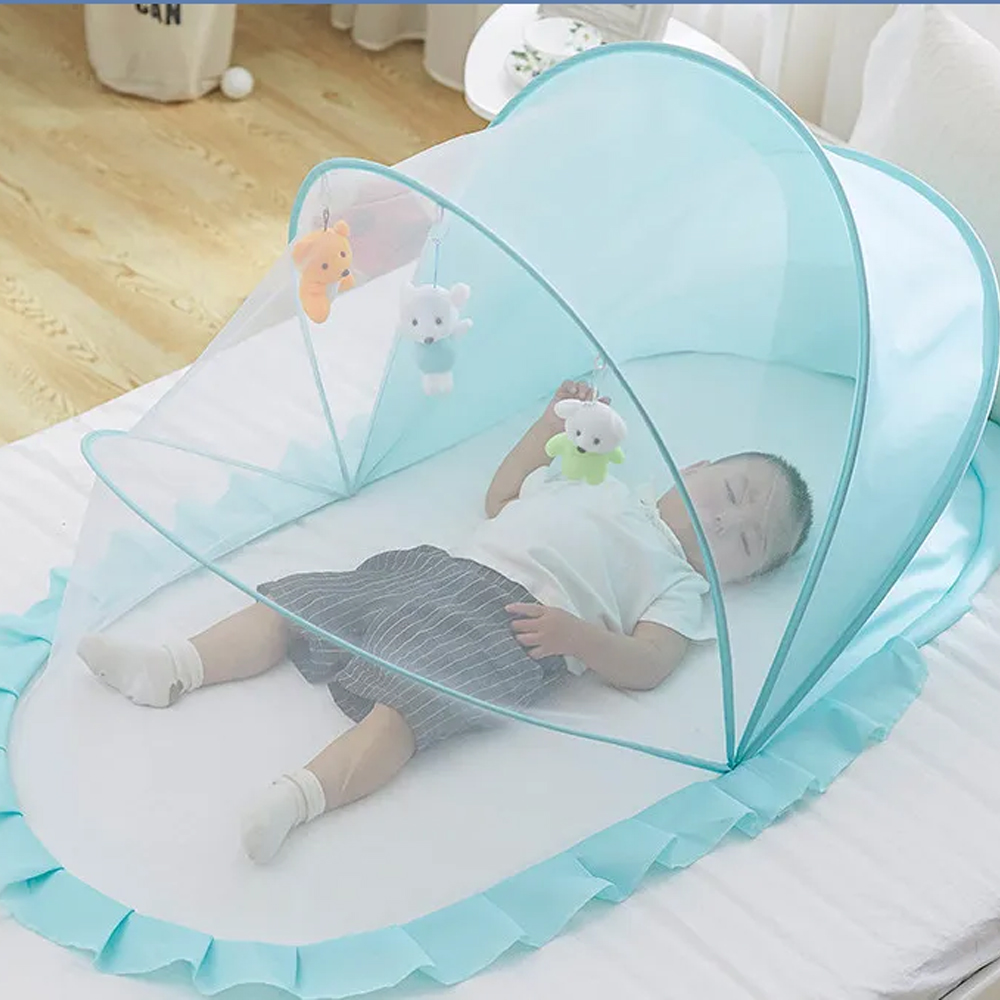 Màn chống muỗi cho trẻ em/em bé, có thể gập lại, nhẹ và di động, chống muỗi và an toàn, được làm bằng chất liệu được lựa chọn cẩn thận, mềm mại và thoáng khí, phổ biến trong tất cả các mùa để bảo vệ giấc ngủ ngon cho bé