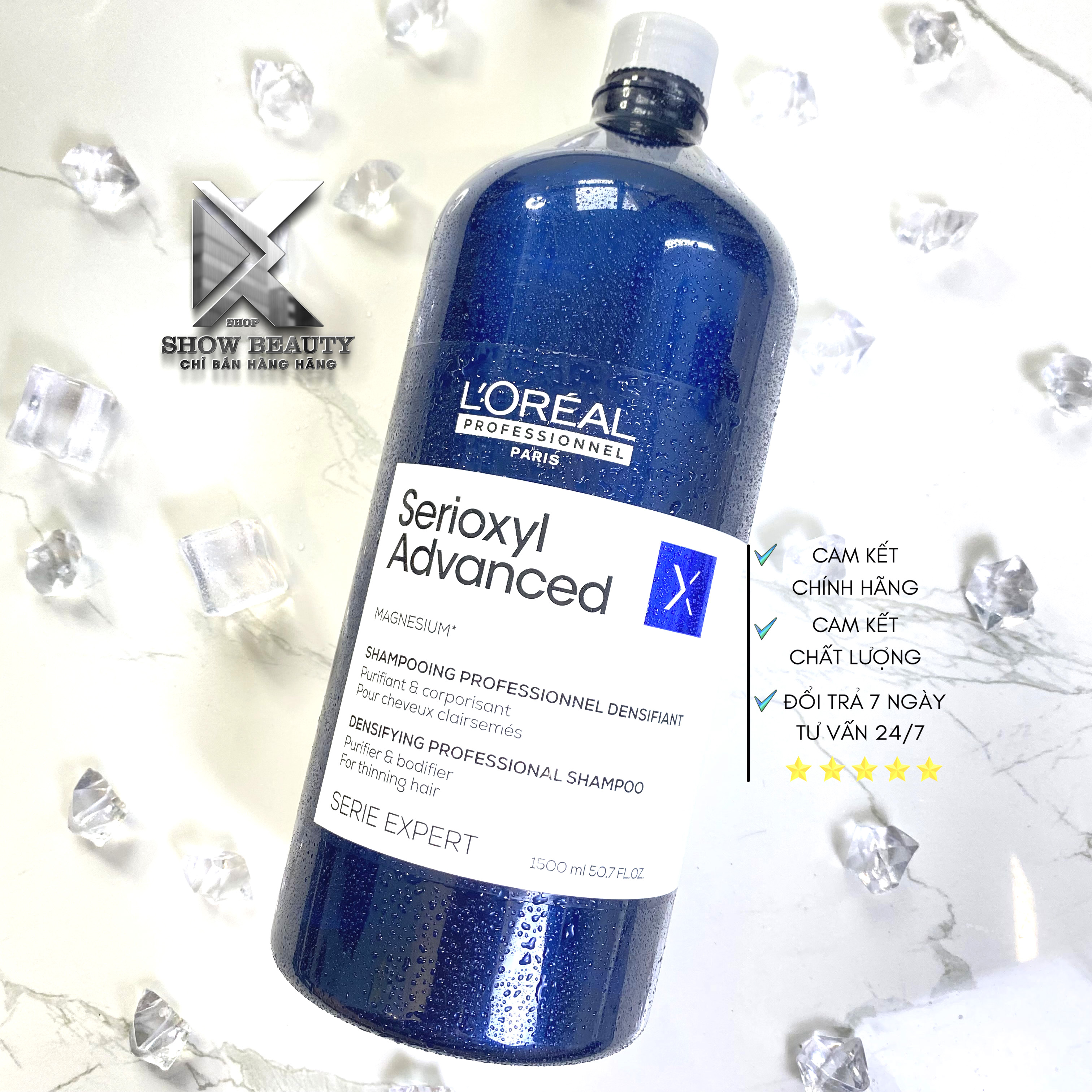  Dầu Gội Làm Dày Tóc Chống Rụng Và Kích Thích Mọc Tóc Loreal Professionnel - Serioxyl  Size To  