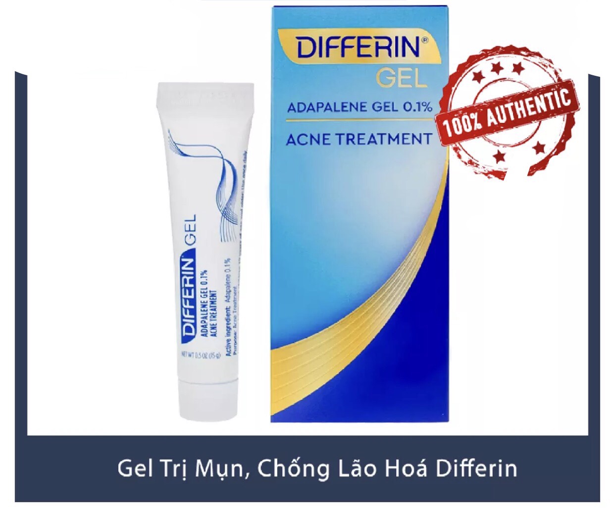 Differin Gel Adapalene Gel Acne Treatment Mụn 15g