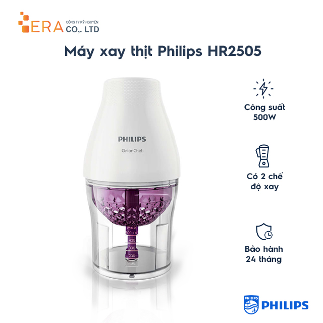 Máy xay thịt philips hr2505