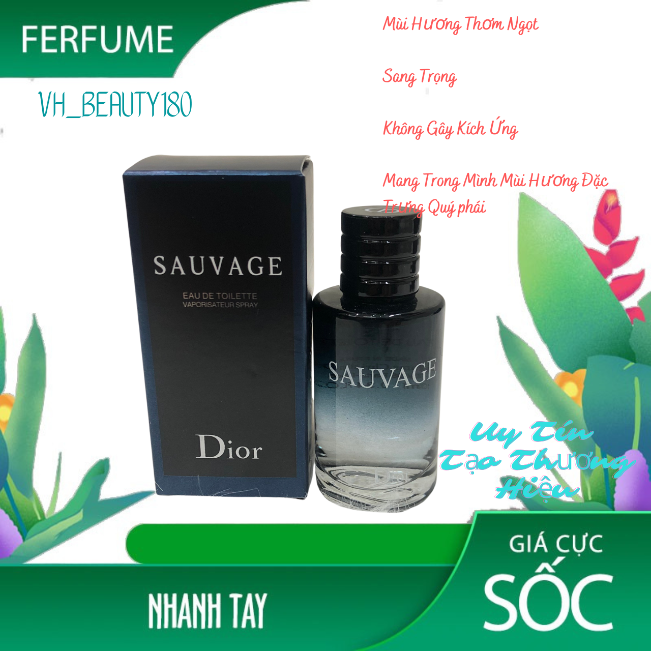 Nước hoa nam dior sedp 10ml nhập khẩu cao cấp