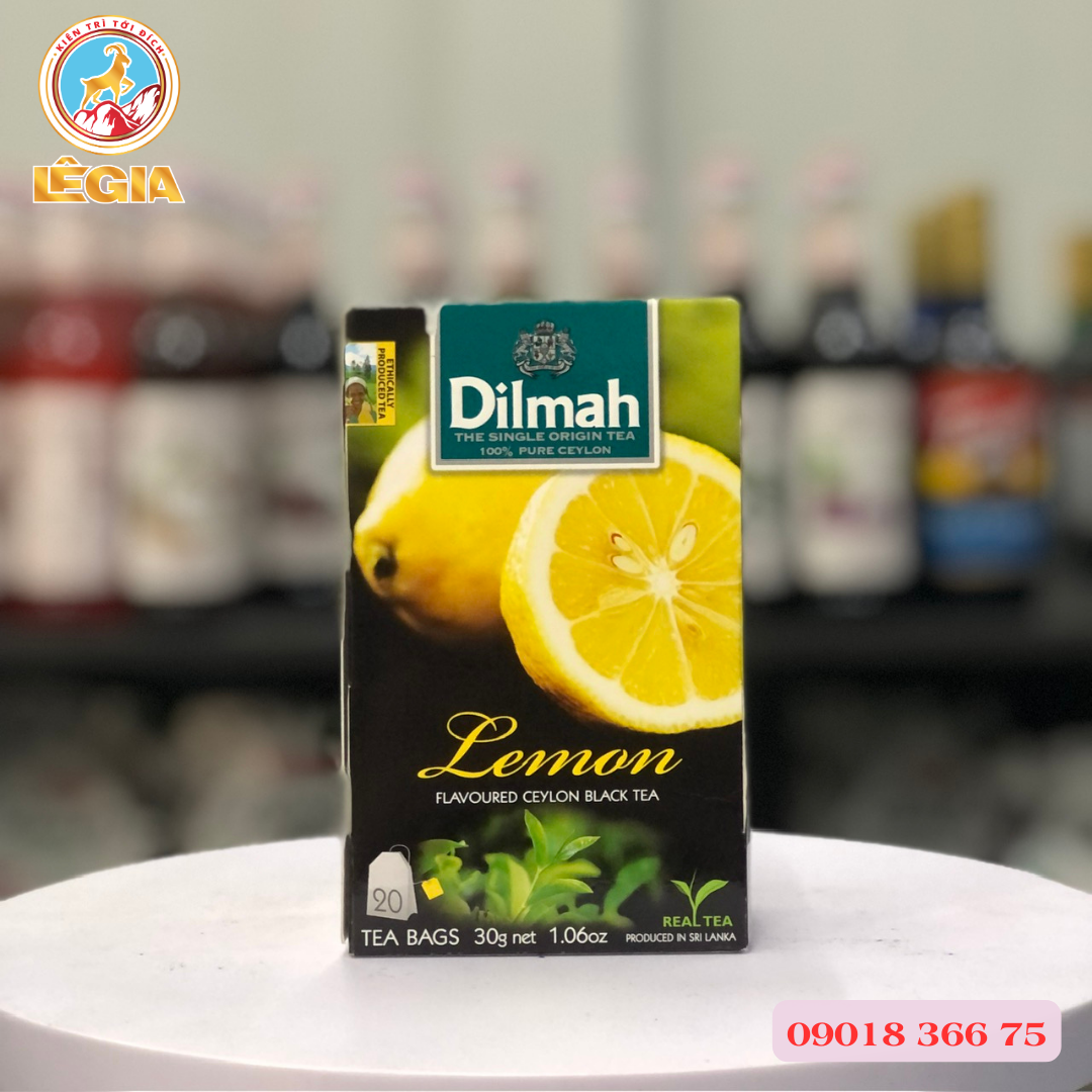 Trà dilmah hương chanh 30g - dilmah lemon tea