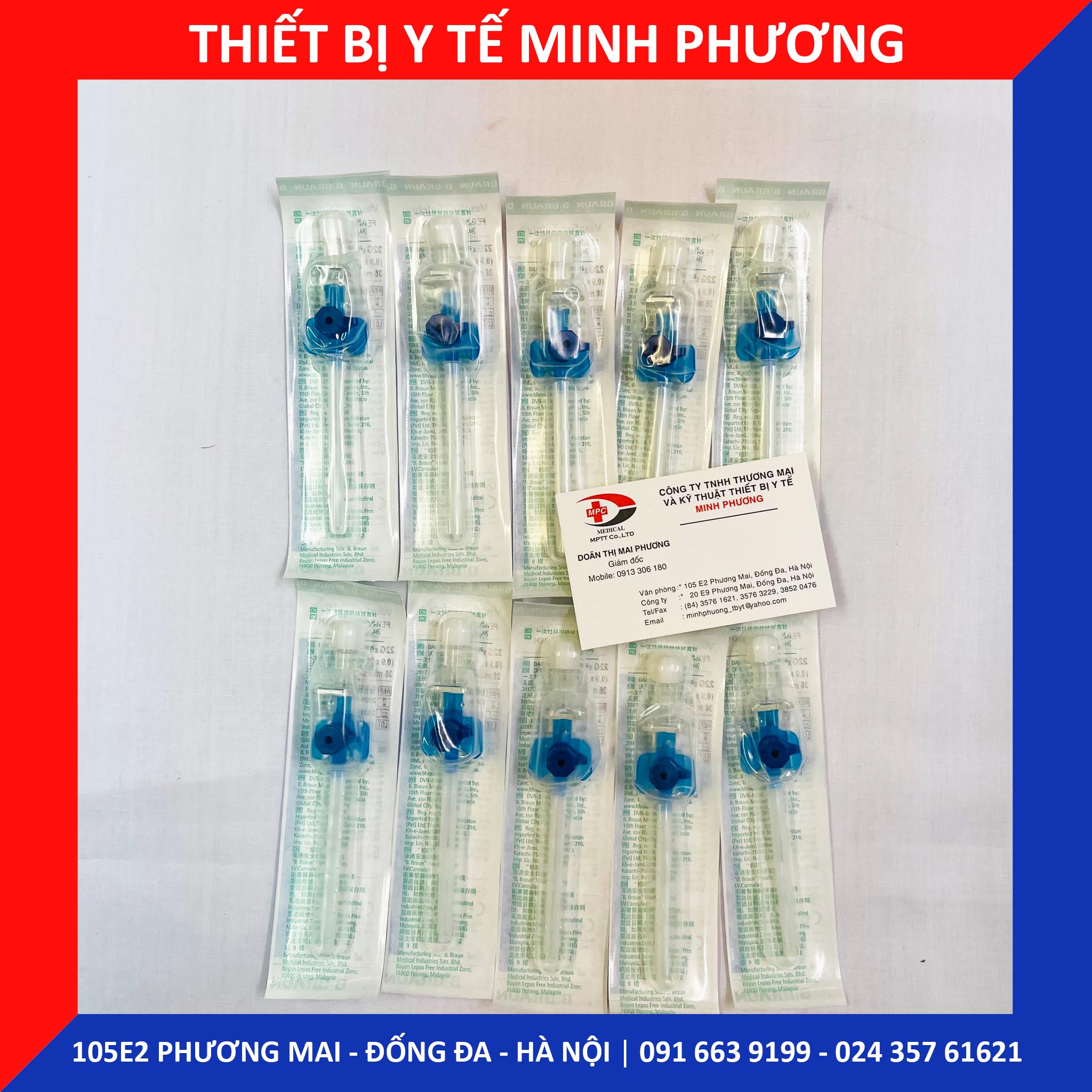 Kim luồn tĩnh mạch BRAUN các size