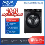 Máy giặt lồng ngang Aqua Inverter 9.5 kg AQD-A952J.BK - Miễn phí giao hàng toàn quốc - Hỗ trợ lắp đặt