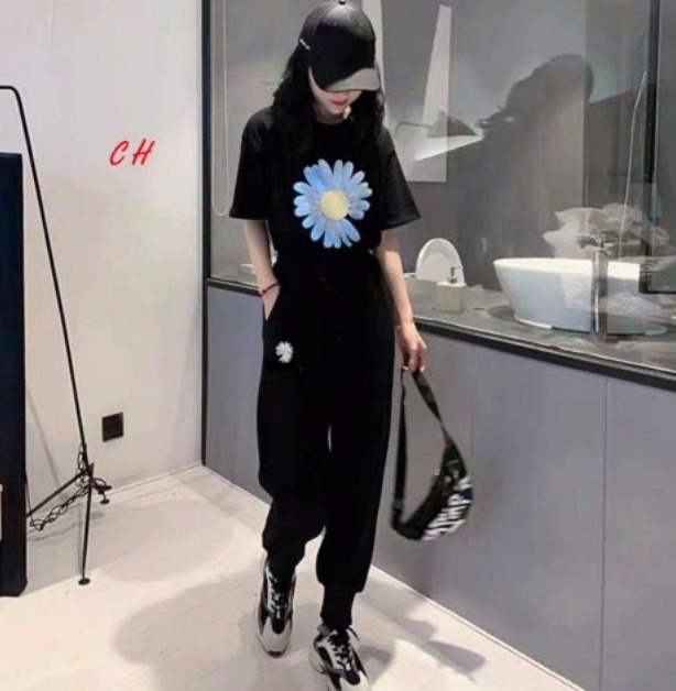🌟 SIÊU ĐẲNG CẤP GIÁ SẬP SÀN 🌟 Set Bộ Quần Bom Áo Hoa Cúc Siêu Hot Ê12