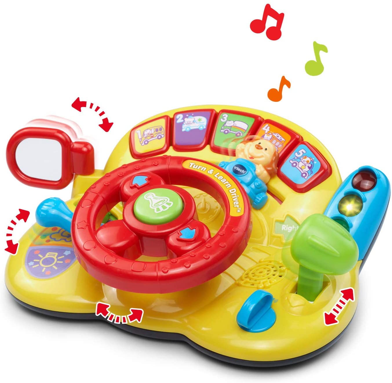Đồ chơi Vô lăng Vtech nhiều hoạt động vui chơi cho bé từ 6 tháng tuổi