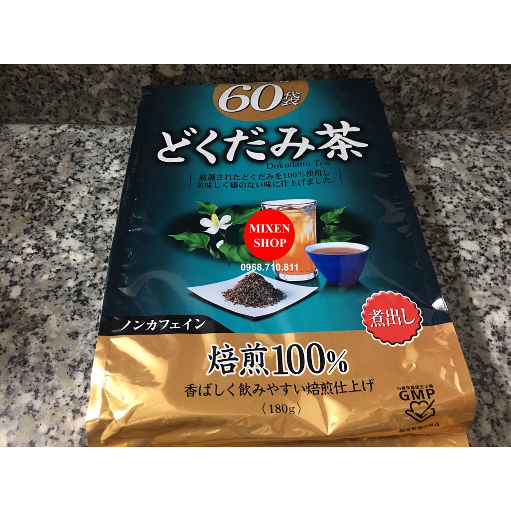 [date 5/2023]Trà diếp cá và trà ổi Orihiro 60 túi lọc Nhật Bản