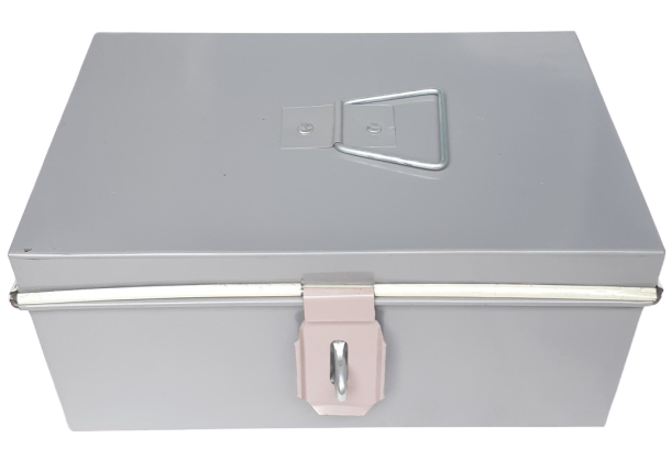 Hòm tôn đựng tiền, đựng tài liệu, hòm tôn nhỏ kích thước 30x20cm