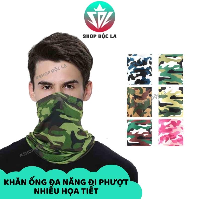 Khăn phượt đa năng họa tiết đẹp cực ngầu size tiêu chuẩn
