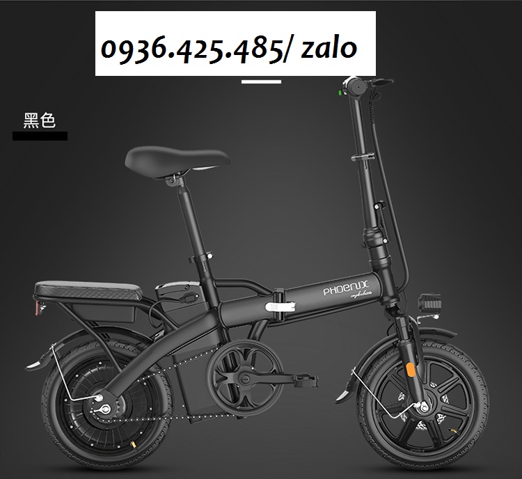 Xe điện gấp gọn phoenix 30 km/ lần sạc, 25 km/ h
