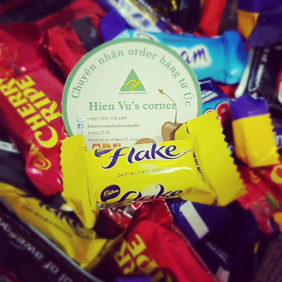 Cadbury favourites chocolate - sôcôla úc - flake - 100g