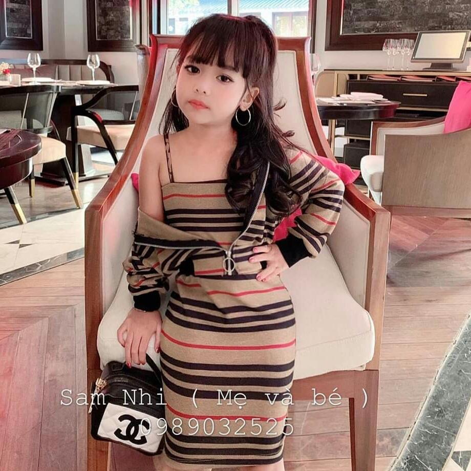 Set body sọc kèm áo khóac siêu đẹp xịn sò