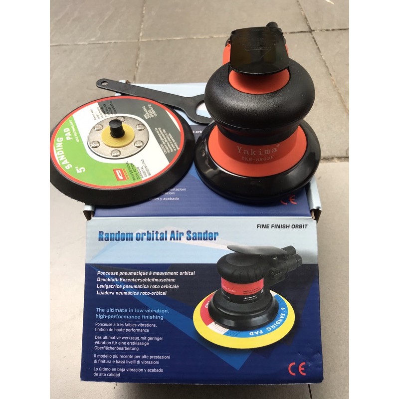 máy chà nhám dùng hơi