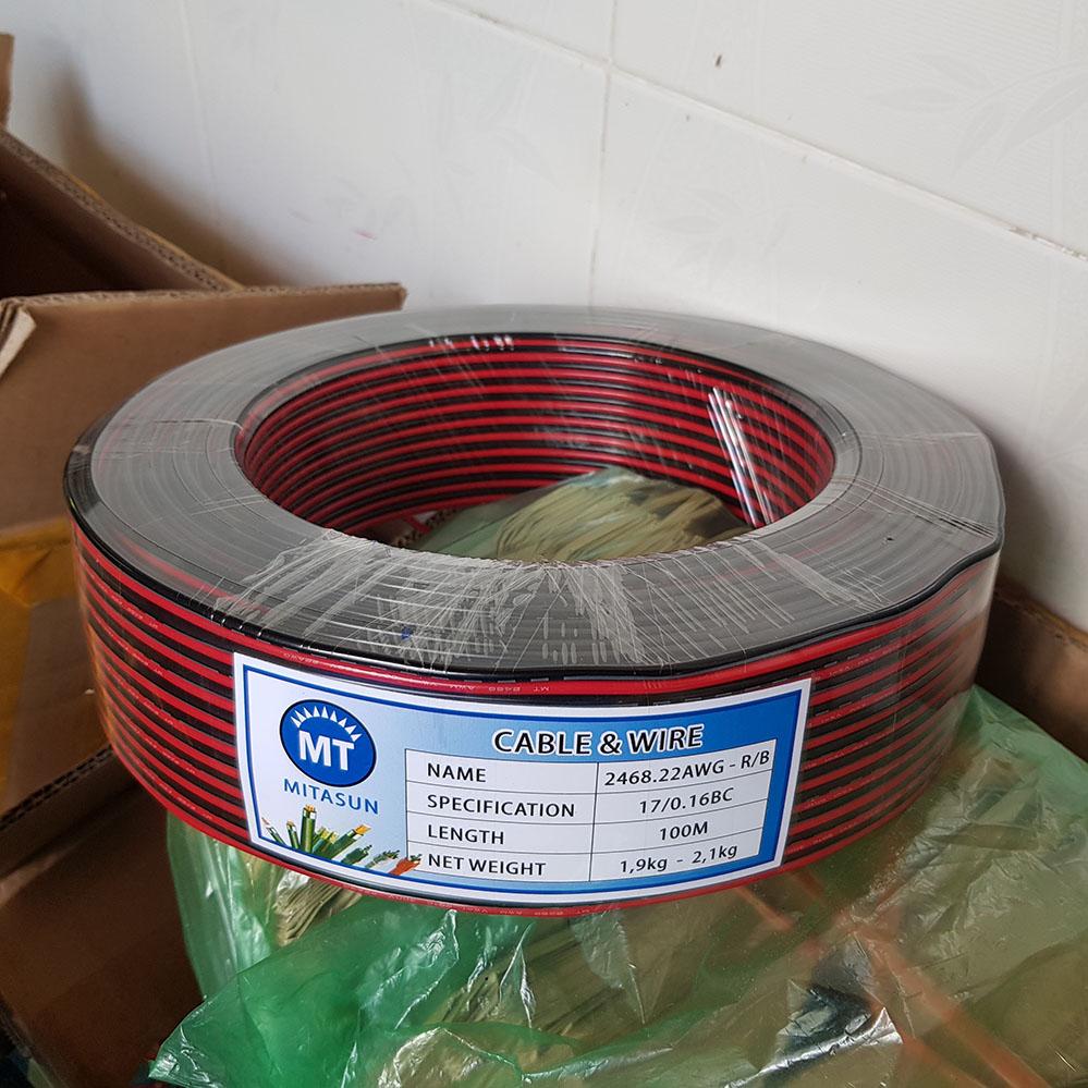 5 Mét Dây Điện Đôi Đồng Lỗi 17 Sợi