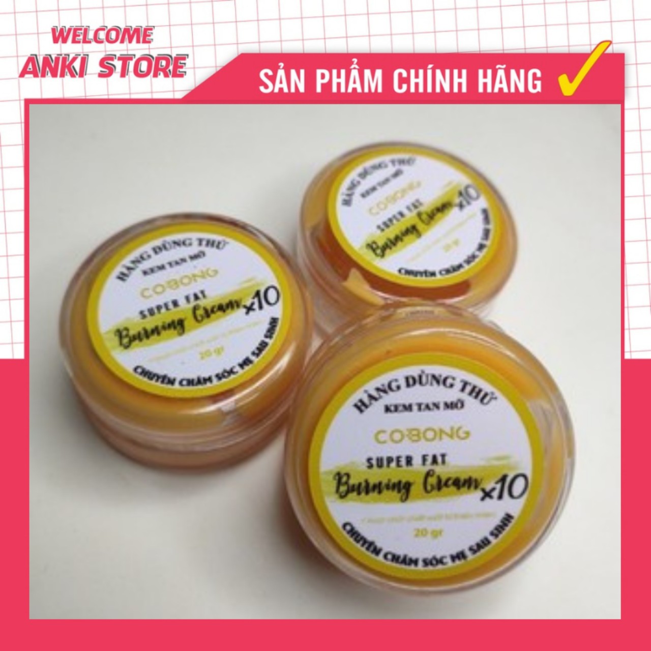 Kem cô bông dùng thử 7-10 ngày 20gr