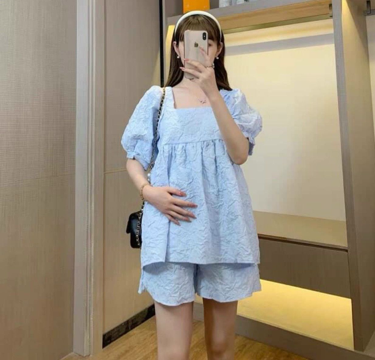 Bộ đồ bầu mặc nhà giá rẻ, đẹp