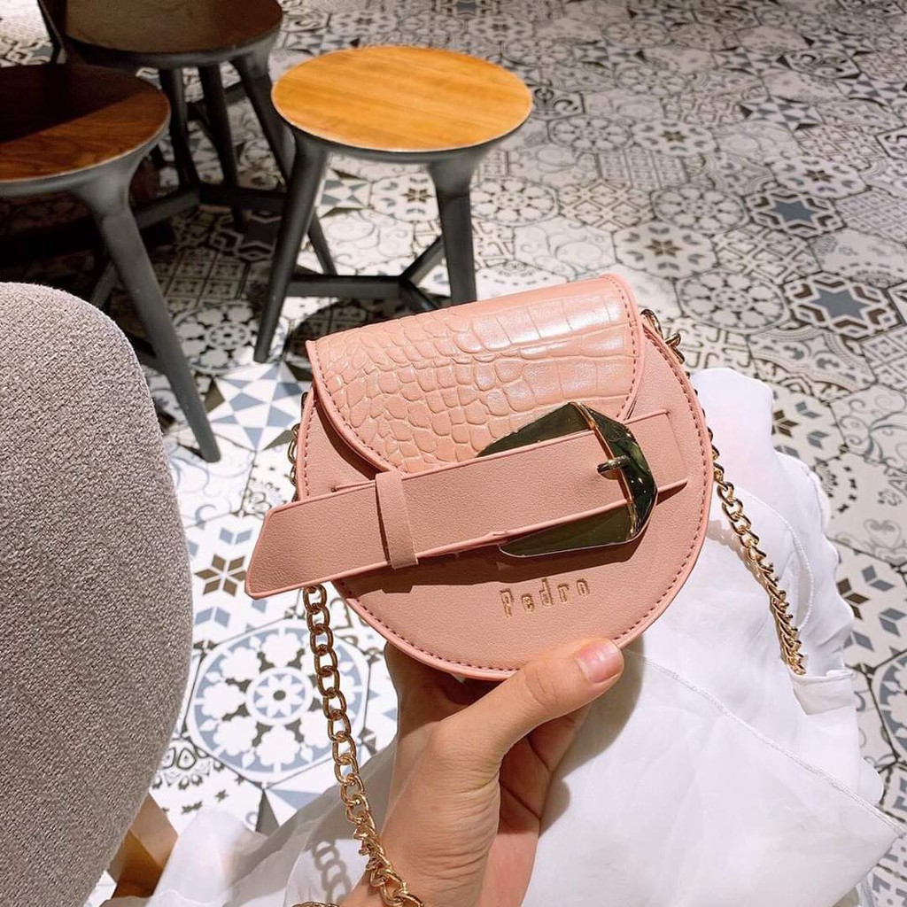 [Cực hot] Túi tròn Pedro mini bán nguyệt thời trang hàng đẹp mẫu mới nhất hình thật HOT TREND 2021 ❣️freeship❣️