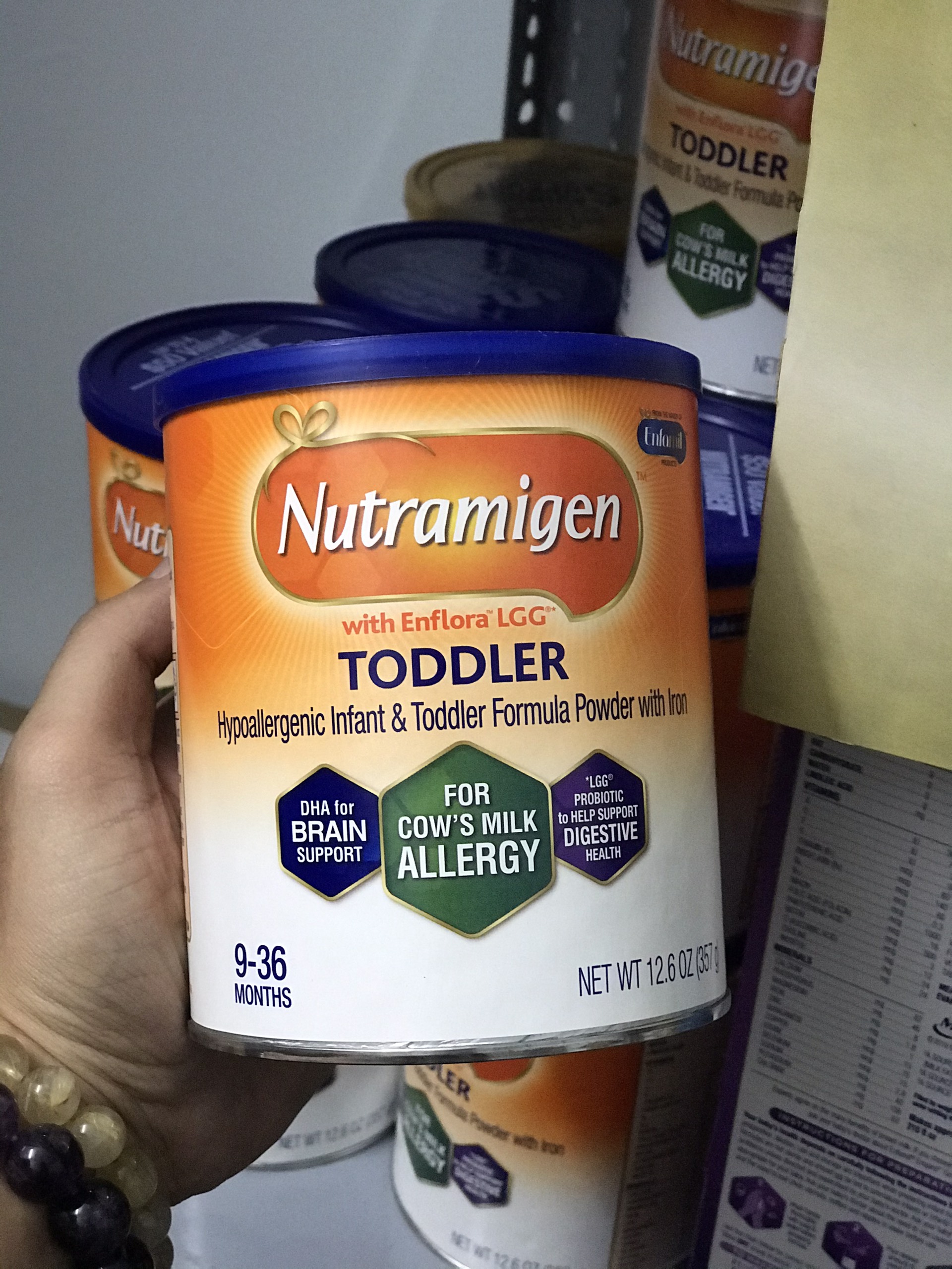 Sữa thuỷ phân Nutramigen Toddler 357g