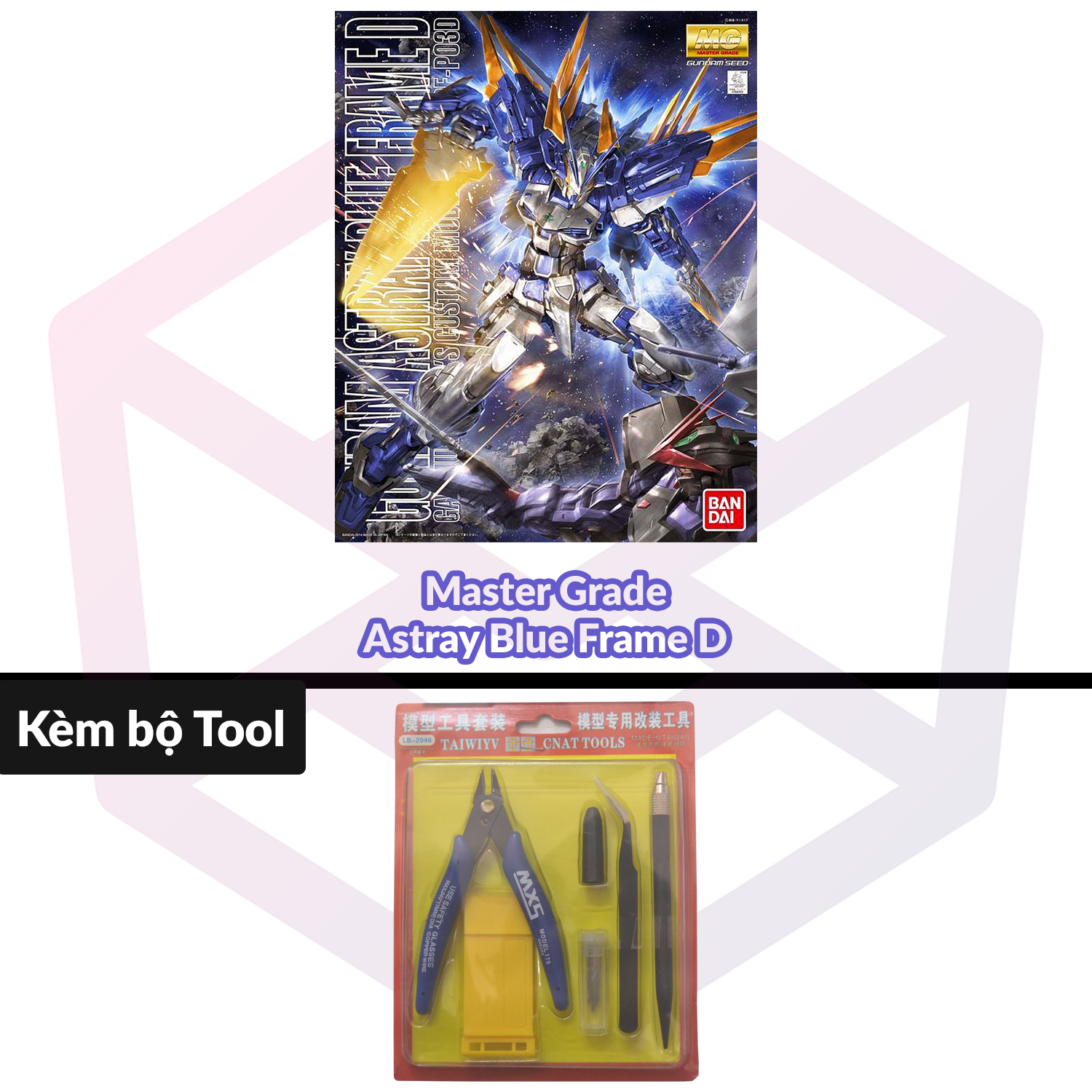 [7-11/12 VOUCHER 8%]Mô Hình Gundam Bandai MG Gundam Astray Blue Frame D 1/100 Seed Astray [GDB] [BMG]