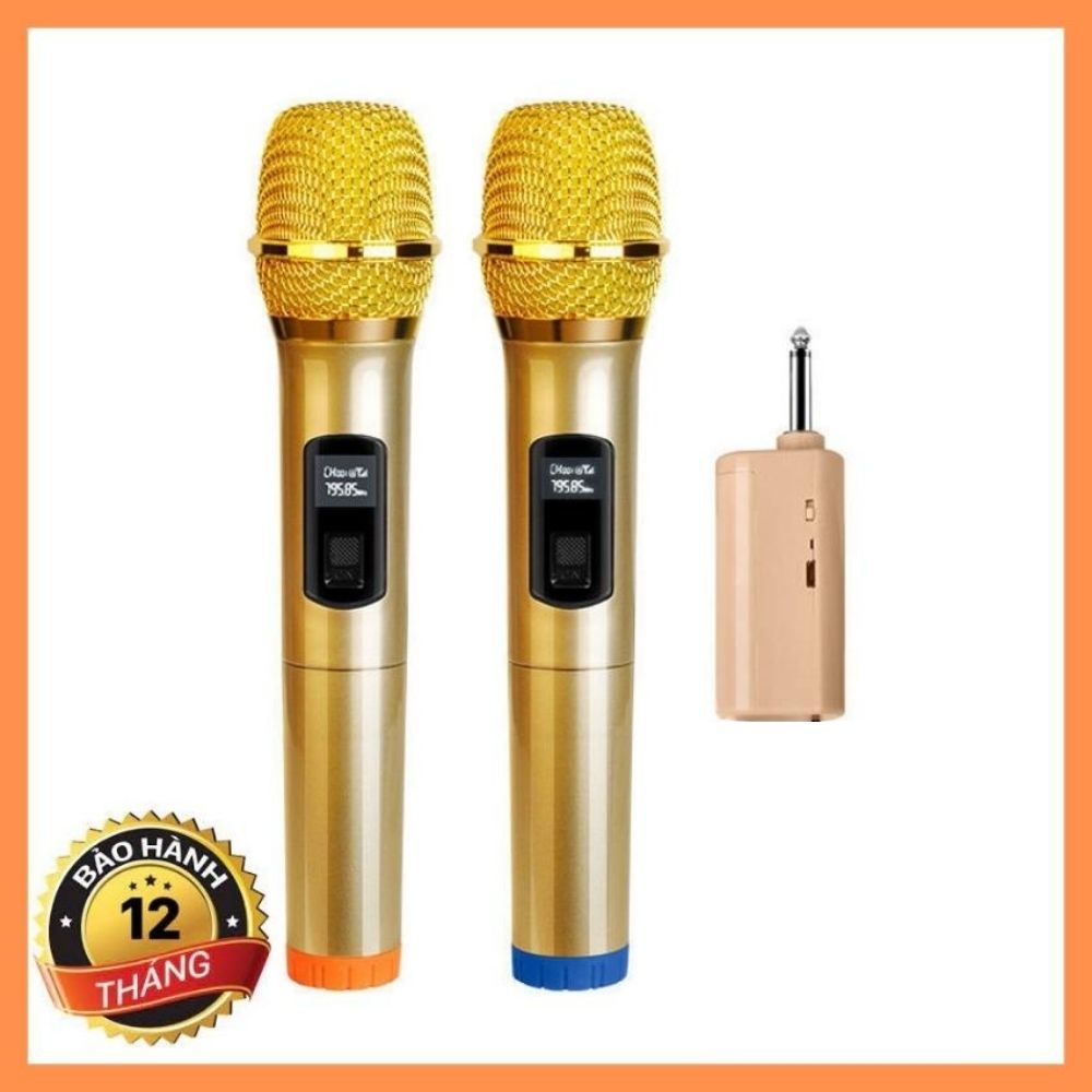 Micro karaoke không dây HS02 , mic karaoke bluetooth cao cấp, bảo hành uy tín 1 đổi 1