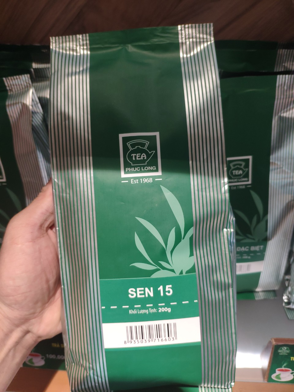 Trà sen 15 500gr - phúc long coffee & tea