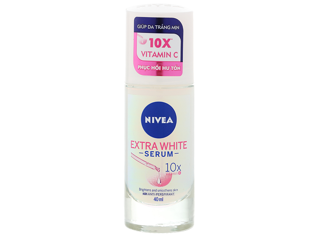 Lăn serum trắng mịn ngọc trai NIVEA Extra White 40ml