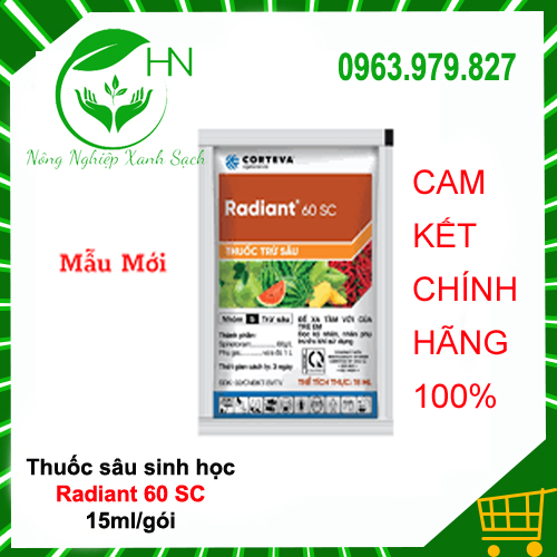 Thuốc trừ sâu sinh học - radiant 60 sc - thuốc trừ bọ trĩ