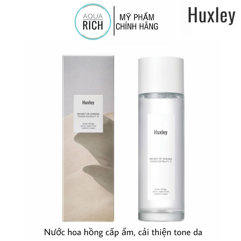 Nước Hoa Hồng Huxley Chiết Xuất Xương Rồng Toner Extract It 120ml