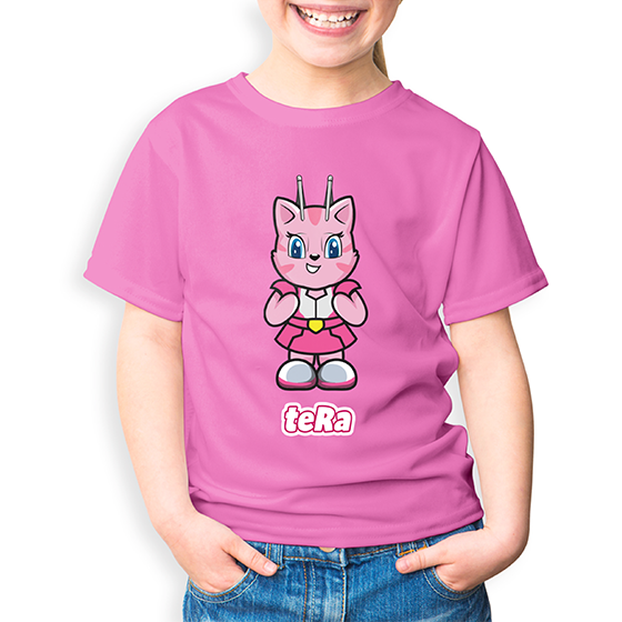 Áo thun màu hồng Tera size 3-4 120176007