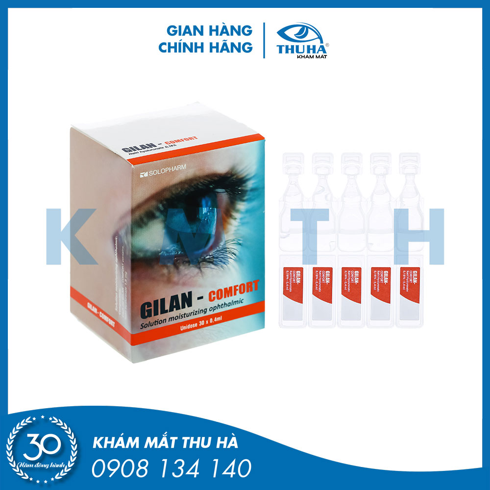 Dung dịch nhỏ mắt Gilan-Comfort 0.18%