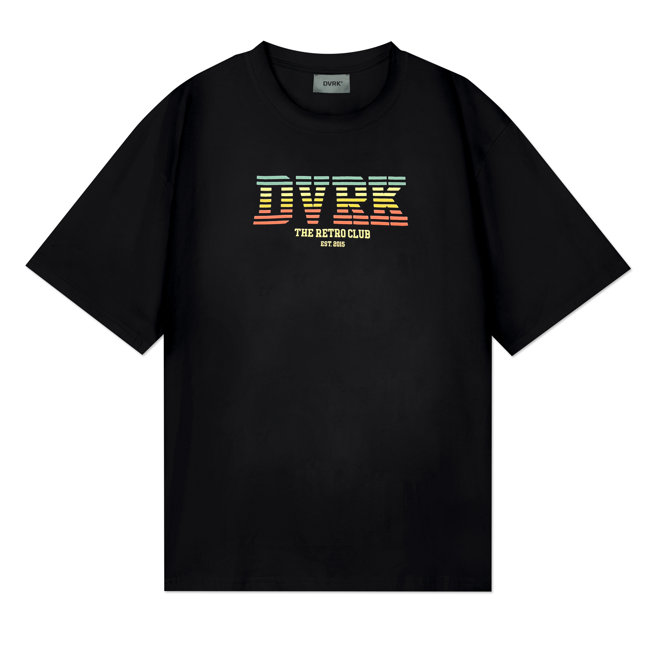 Dvrk - áo thun tay ngắn cổ tròn retro logo - dvrk - 22ss