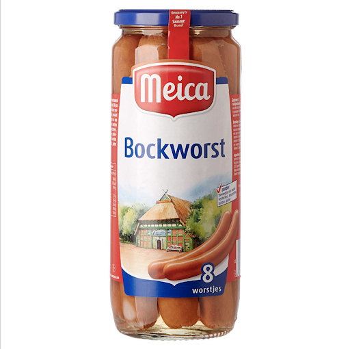 Xúc xích Meica Bockworst 540g nhập khẩu Đức