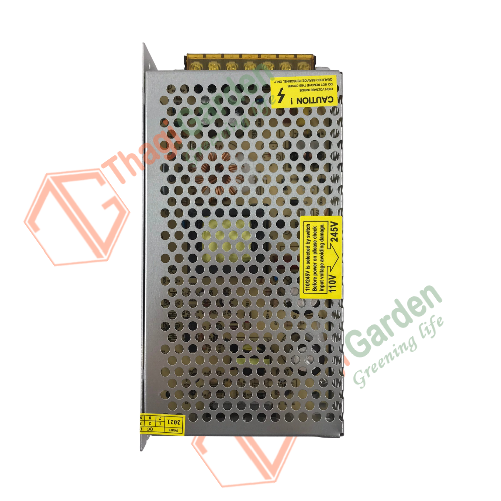 Nguồn tổ ong 12V 10A. nguồn bơm mini đôi