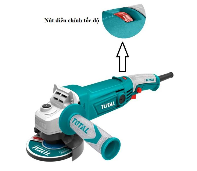 Máy mài góc Total. điều chỉnh 6 tốc độ. công suất 1010W. Total TG1121256-3