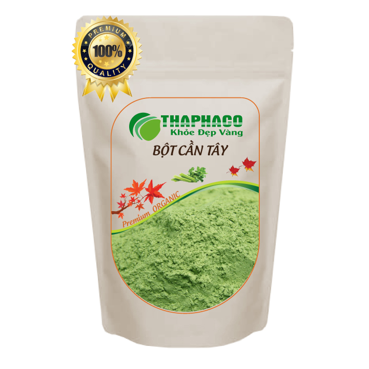 Bột cần tây nguyên chất - Hỗ trợ làm đẹp và cải thiện chất lượng - Chất lượng cao - Túi zip 100gram