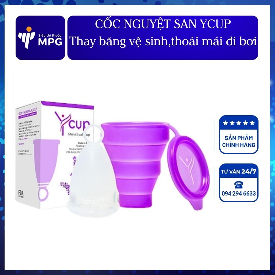 Cốc nguyệt san Ycup – Băng vệ sinh thế hệ mới cho chị em