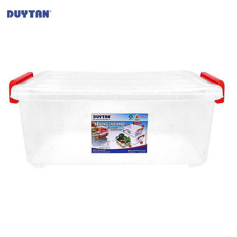 Thùng chữ nhật nhựa DUY TÂN 30 lít (57 x 38 x 21 cm) - 11173