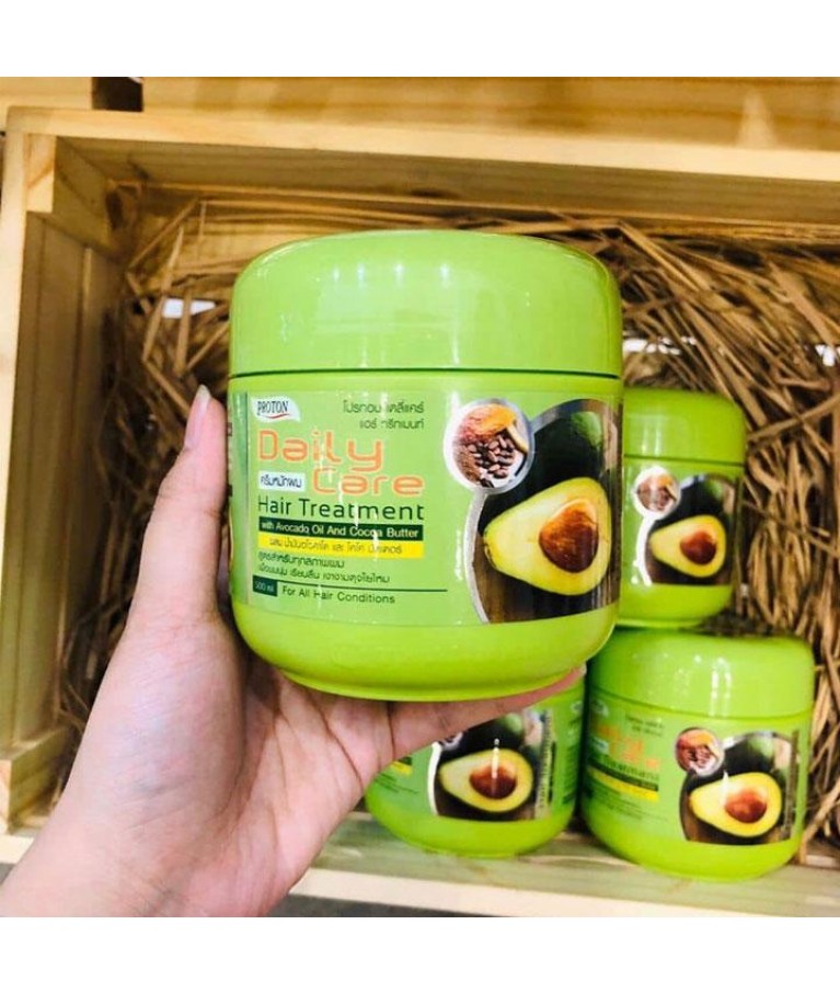 Kem ủ tóc siêu mượt trái bơ daily care thái lan 500ml
