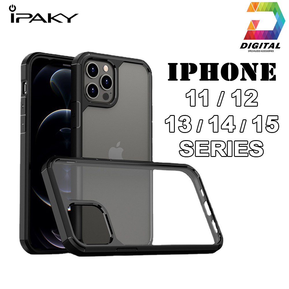 Ốp Lưng Chống Sốc iPaky Cho iPhone 11, 12, 13, 14, 15 Series Chính Hãng