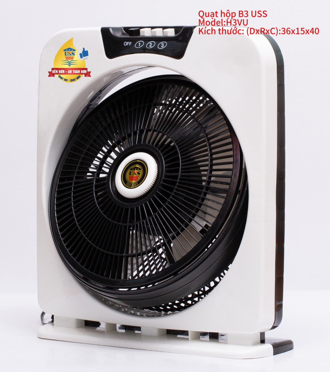 Quạt Hộp USS H3VU hàng chính hãng