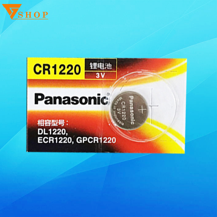 Pin cr1220 panasonic 3v, pin remote cr1220