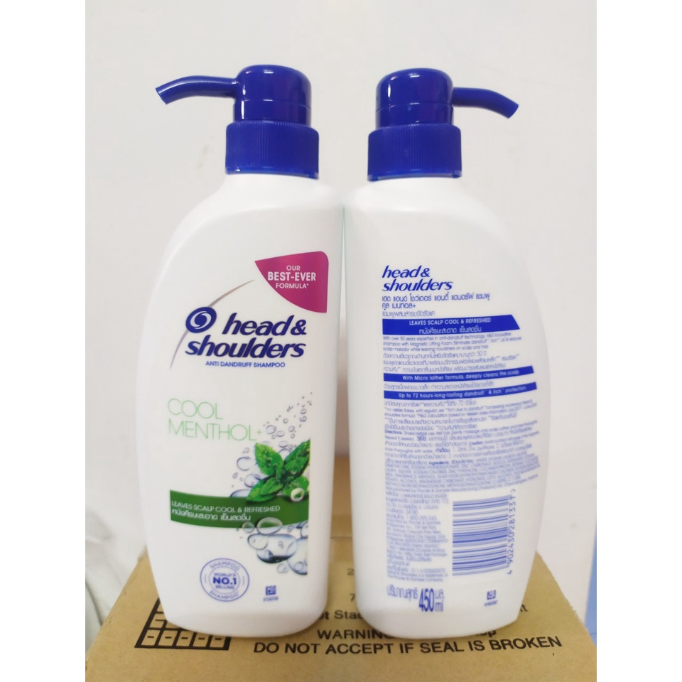 Dầu gội head & shoulder bạc hà thái lan 450ml