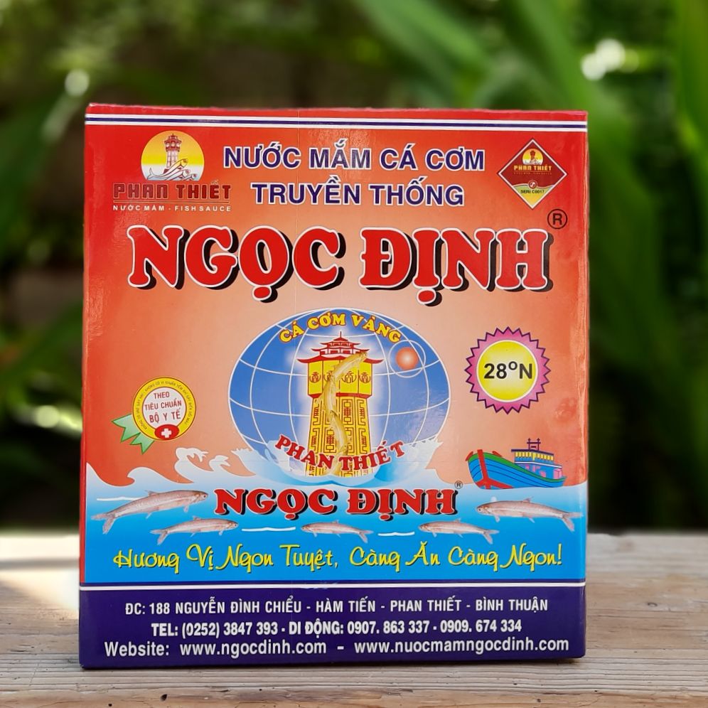 Nước Mắm Ngọc Định - Phan Thiết - Thượng Hạng - 28⁰N